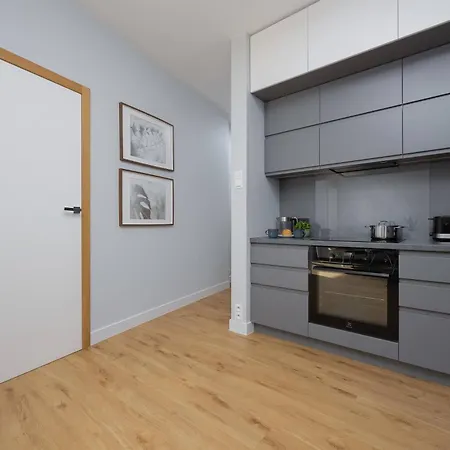 Modern With Air Conditioning And Parking Near The Pge Stadium In By Renters * Warszawa