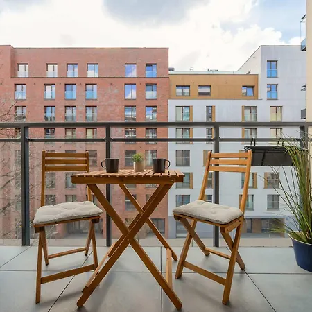 Modern With Air Conditioning And Parking Near The Pge Stadium In By Renters Apartment Warsaw