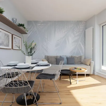 Modern With Air Conditioning And Parking Near The Pge Stadium In By Renters Warsaw